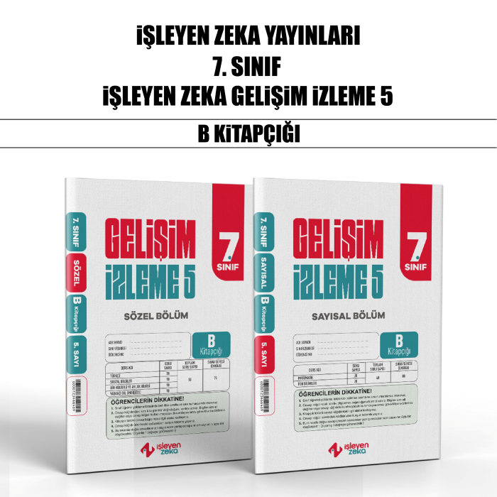 İŞLEYEN 07.SINIF GELİŞİM İZ.(GİS) SY/SZ 5-B -25-26